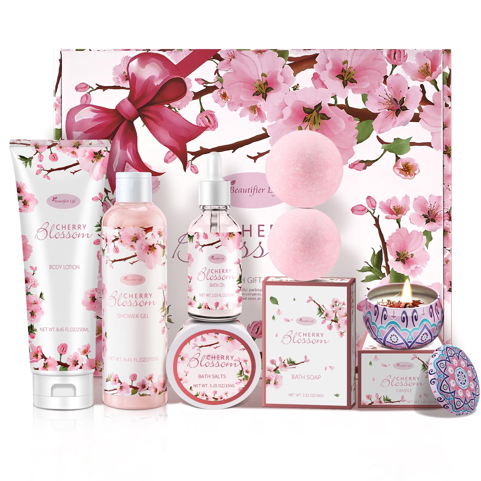 body and earth gift set cherry blossom